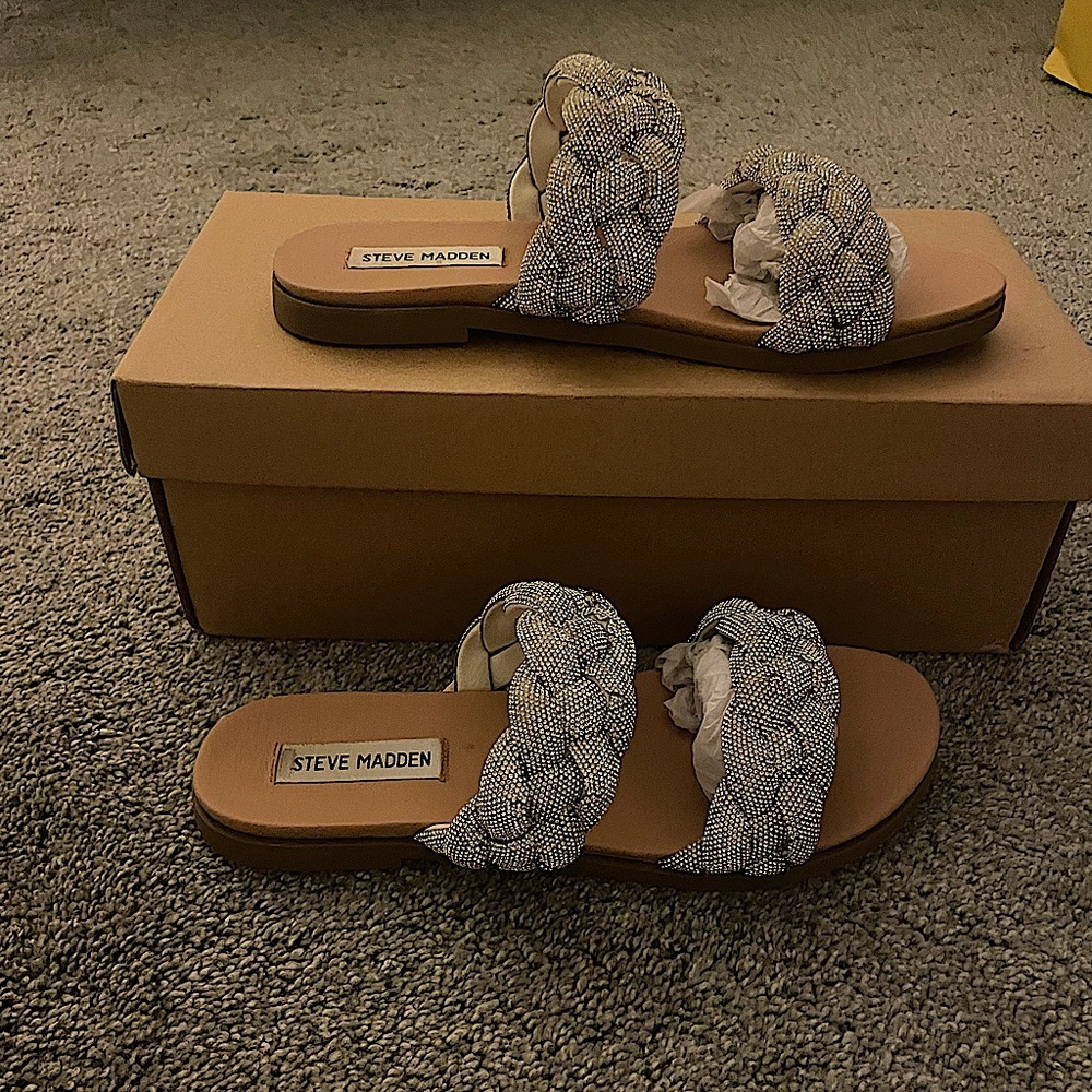Steve Madden Rhinestone Sandals